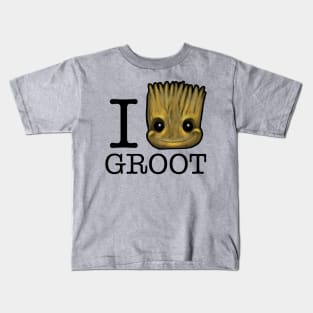 I love groot Kids T-Shirt